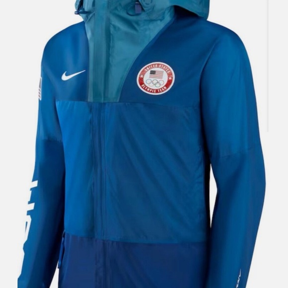 NWT Nike ACG Storm-FIT ADV Chain of Craters Jacket TEAM USA Olympics GORE-TEX M - Picture 2 of 9